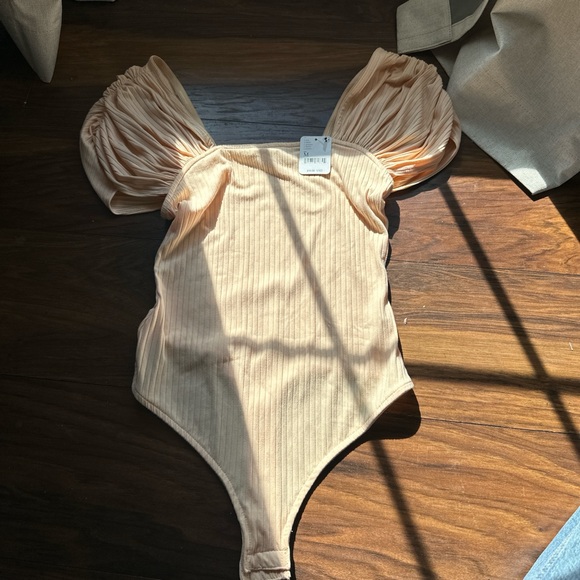 Free People Blush One Piece Bodysuit - Picture 1 of 3